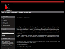 Tablet Screenshot of ip-holdings.com